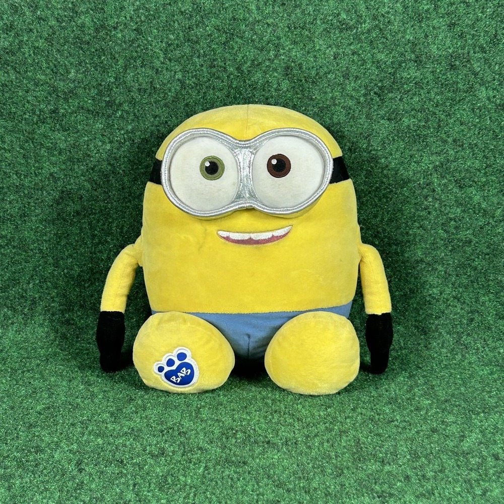 Build A Bear Minion Bob Despicable Me 2015 Soft Stuffed Animal Plush 12" Stuffie